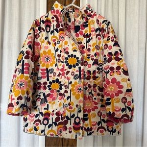 Hanna Andersson Floral Reflective Parka